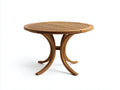 Table de jardin - Bois - 112x112x74 cm - Bois naturel - Style élégant